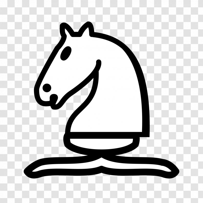 Chess Piece Knight Variant Rook - Mustang Horse Transparent PNG