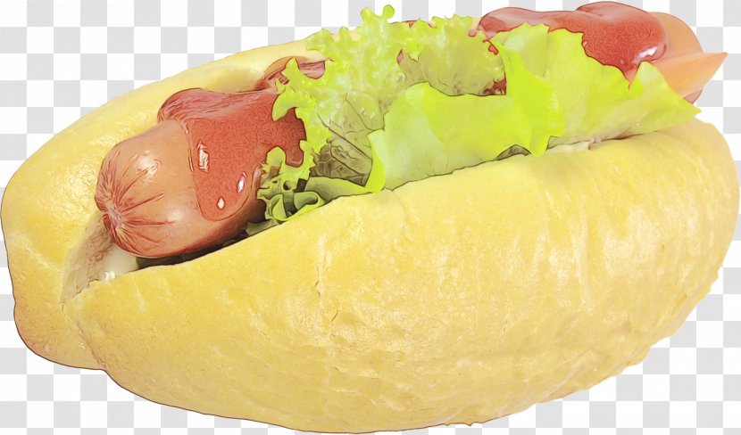 Hamburger Cartoon - Ingredient - Bratwurst Sausage Bun Transparent PNG