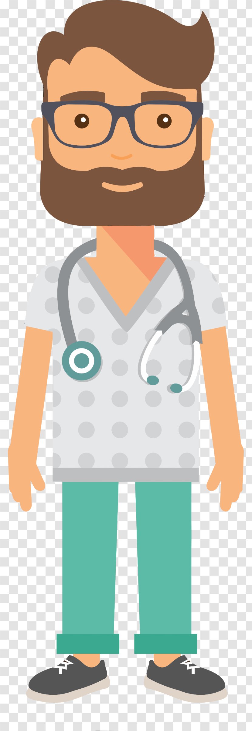 Physician Medicine Nursing Clip Art - Male - Smile Transparent PNG