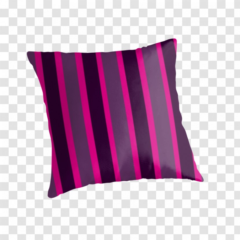 Throw Pillows Cushion Rectangle - Pink Strip Transparent PNG