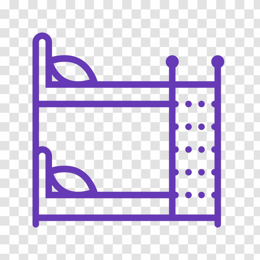 Furniture Bedroom Computer Icons Korpusnaya Mebel' Na Zakaz - Violet - Bed Transparent PNG