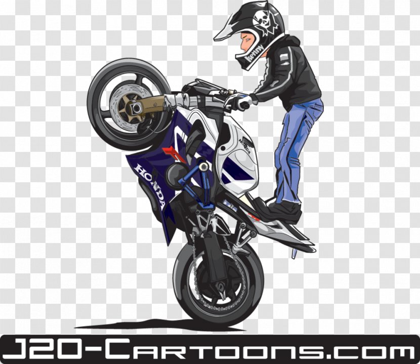 Motorcycle Stunt Riding Wheelie Drawing Chopper - Bike - Motocross Transparent PNG