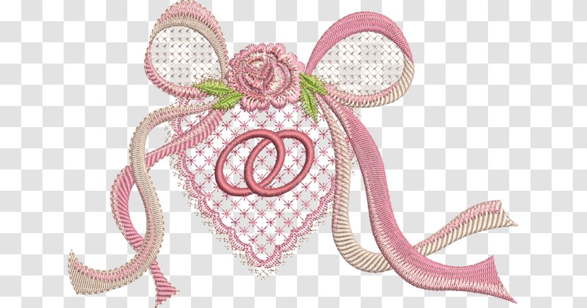 Marriage Ring Pillows & Holders Heart Embroidery - Die Glocke - Just Merried Transparent PNG