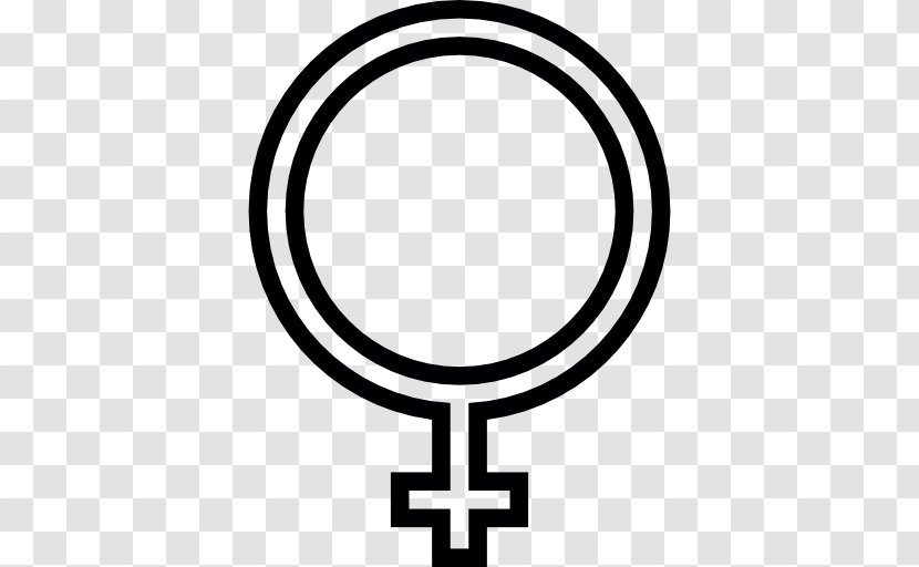 Gender Symbol Female Sign - Frame Transparent PNG