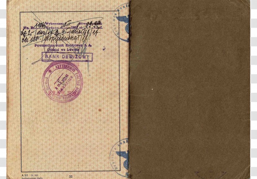 Soviet Invasion Of Poland Second World War Korean Passport Paper - German - Stamp Transparent PNG