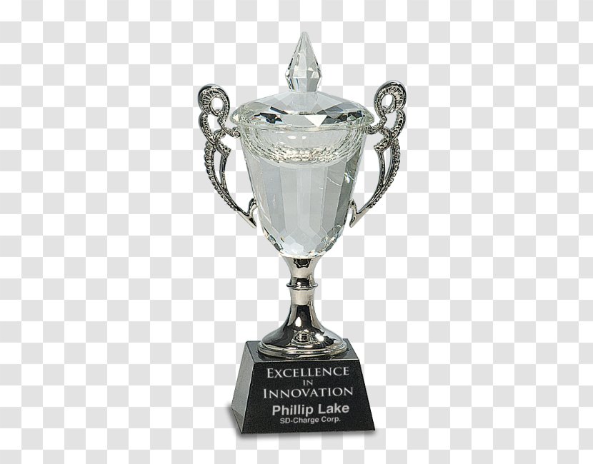 Trophy Award Commemorative Plaque Engraving Cup - Silver Medal Transparent PNG