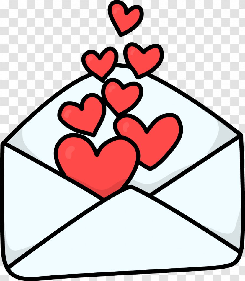 Love Letter Heart Clip Art - Flower - Cliparts Transparent PNG