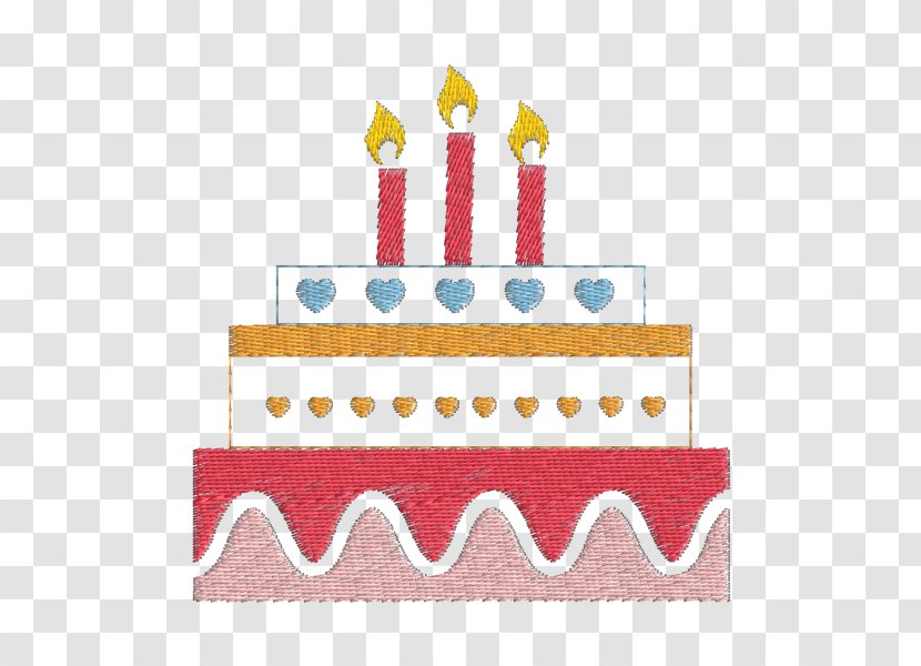 Hardanger Embroidery Birthday Cake Transparent PNG