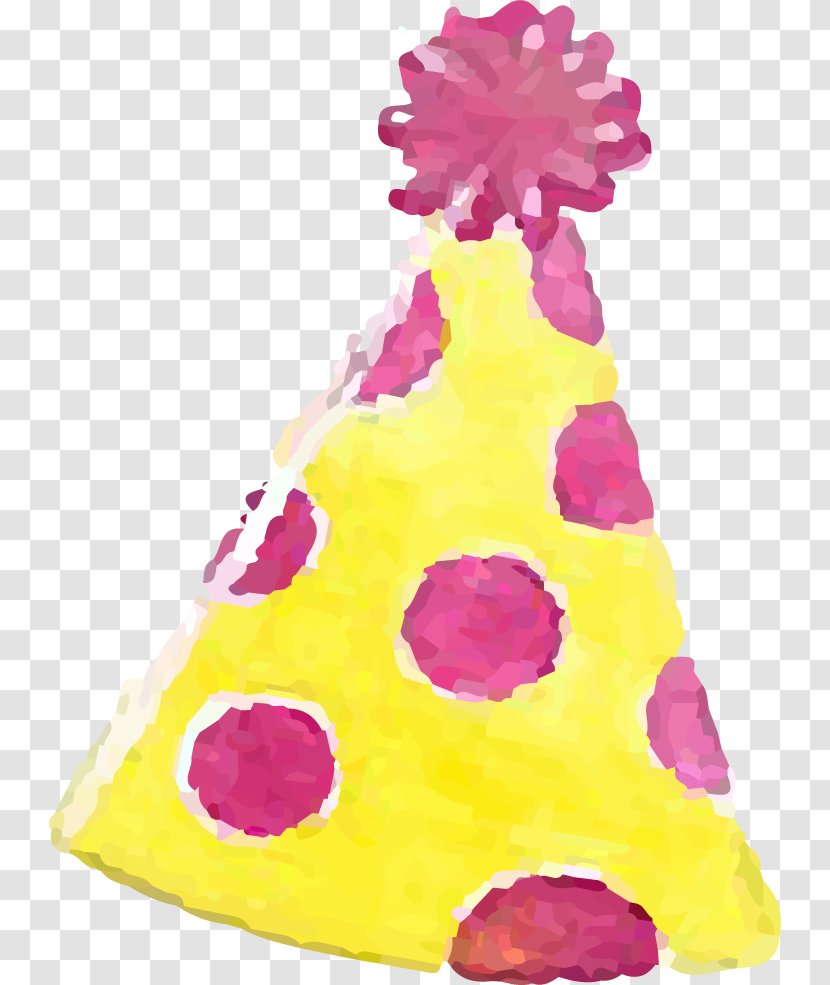 Party Hat Birthday - Yellow Transparent PNG