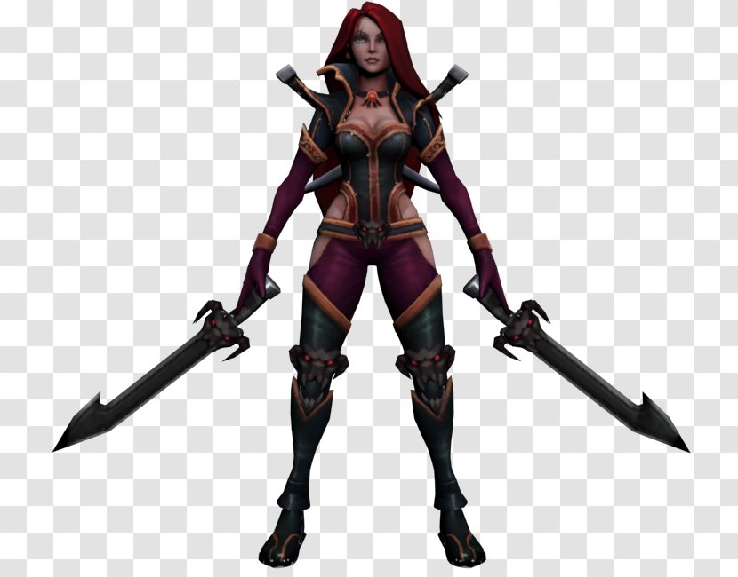 Mercenary 3D Computer Graphics Modeling Rendering - Figurine - Katarina Transparent PNG