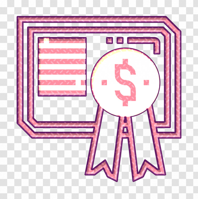 Certificate Icon Contract Icon Investment Icon Transparent PNG