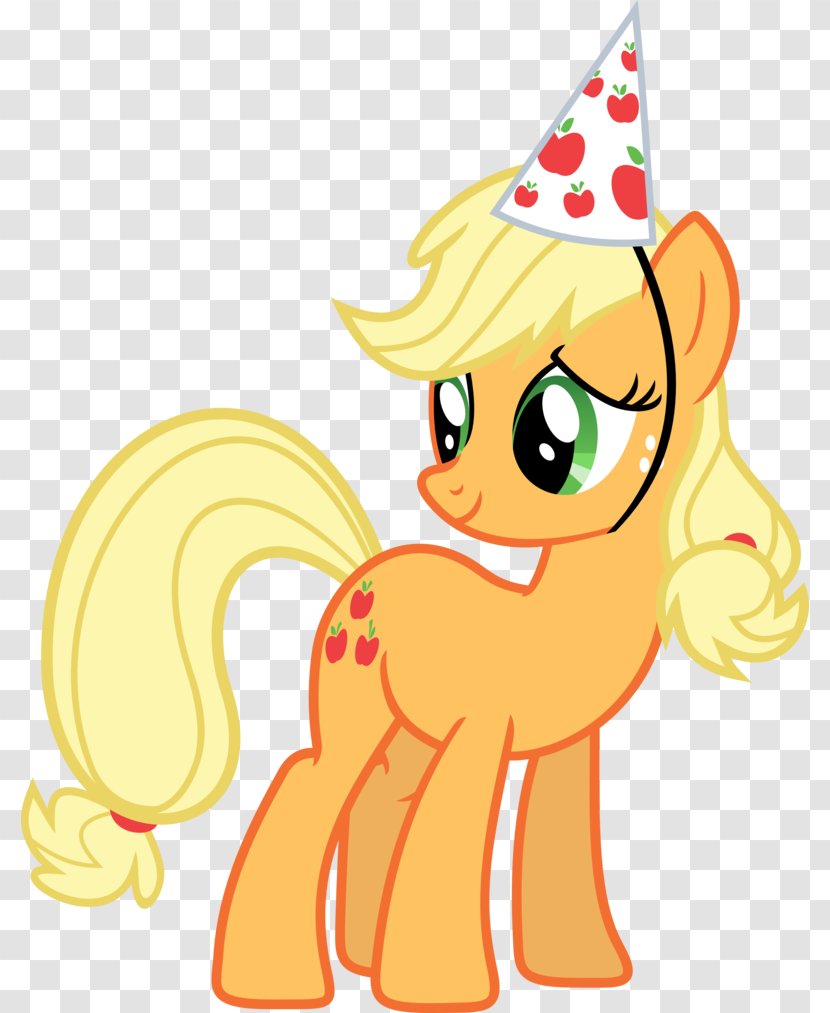 Applejack Party Birthday Pony Clip Art Transparent PNG