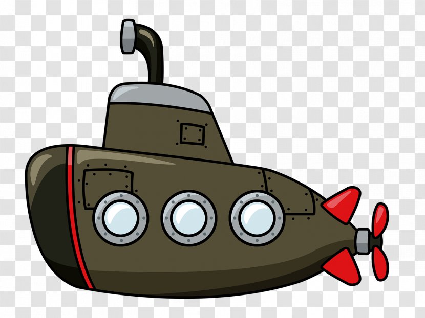 Submarine Cartoon Navy Clip Art - Sub Cliparts Transparent PNG