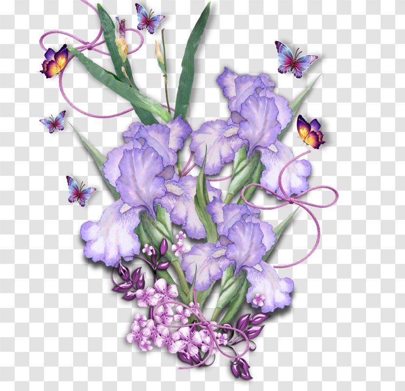Floral Design Cut Flowers Flower Bouquet - Lavender Transparent PNG