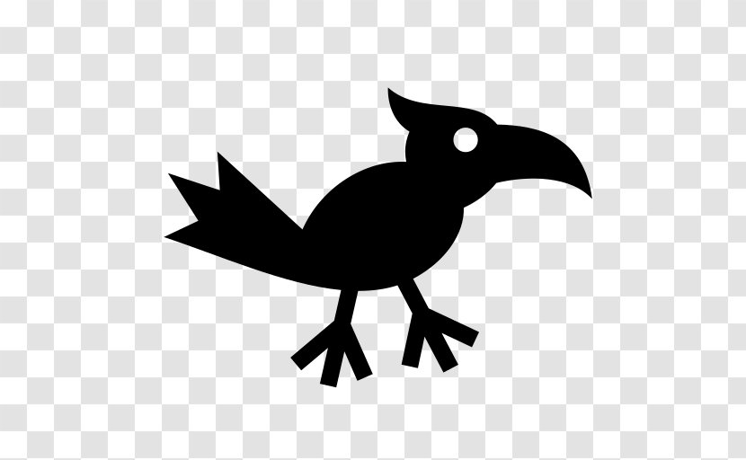 Black & White House Sparrow Symbol Clip Art - And Transparent PNG