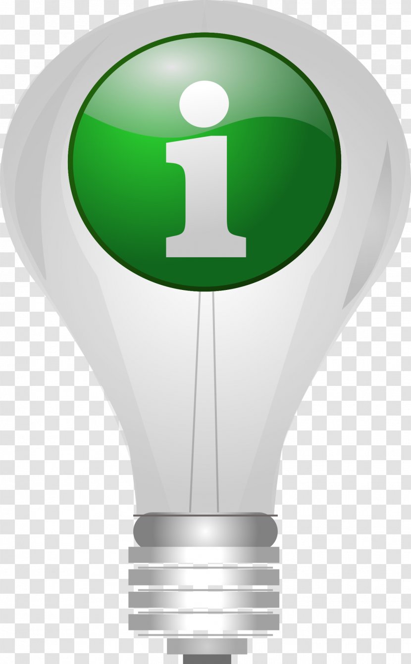 Incandescent Light Bulb Light-emitting Diode - Green Transparent PNG