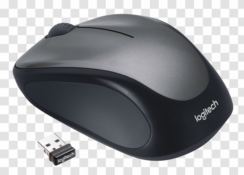 Computer Mouse Logitech M235 Optical Wireless Transparent PNG
