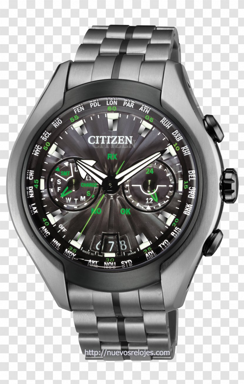 Eco-Drive Watch Citizen Holdings Satellite Jewellery - Brand - Reloj De Arena Transparent PNG