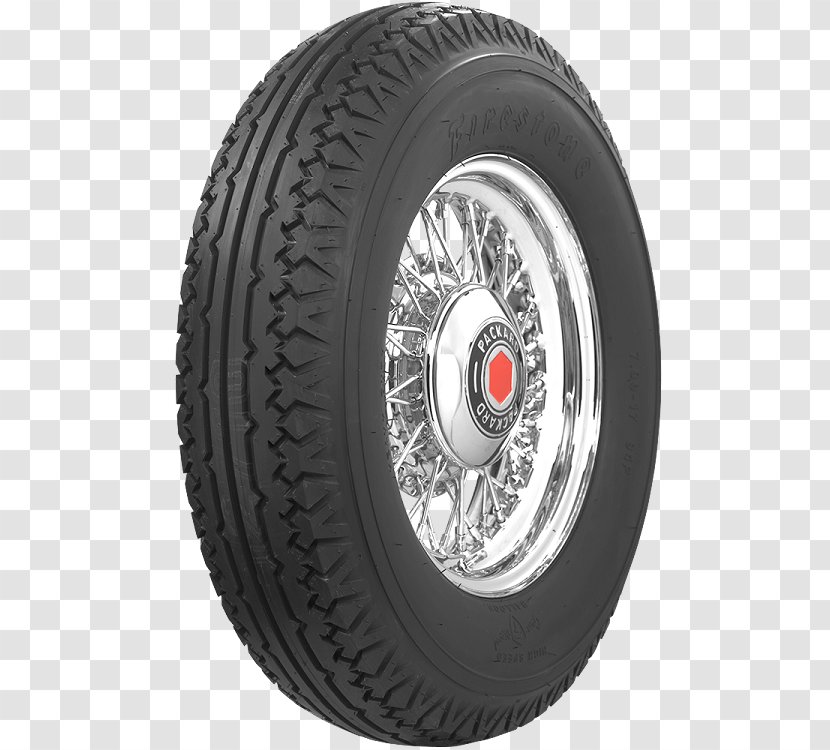 Tread Car Whitewall Tire Firestone And Rubber Company - Spoke Transparent PNG