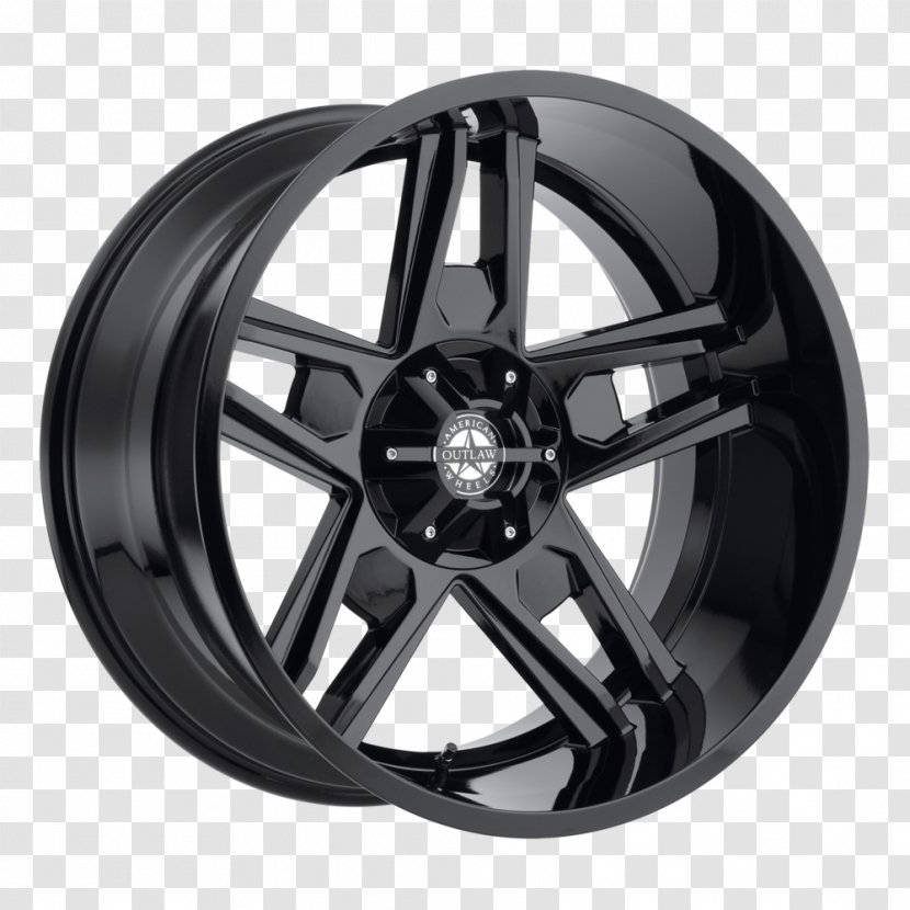 Custom Wheel Rim Fuel Manufacturing - Forging - Black Tire Transparent PNG