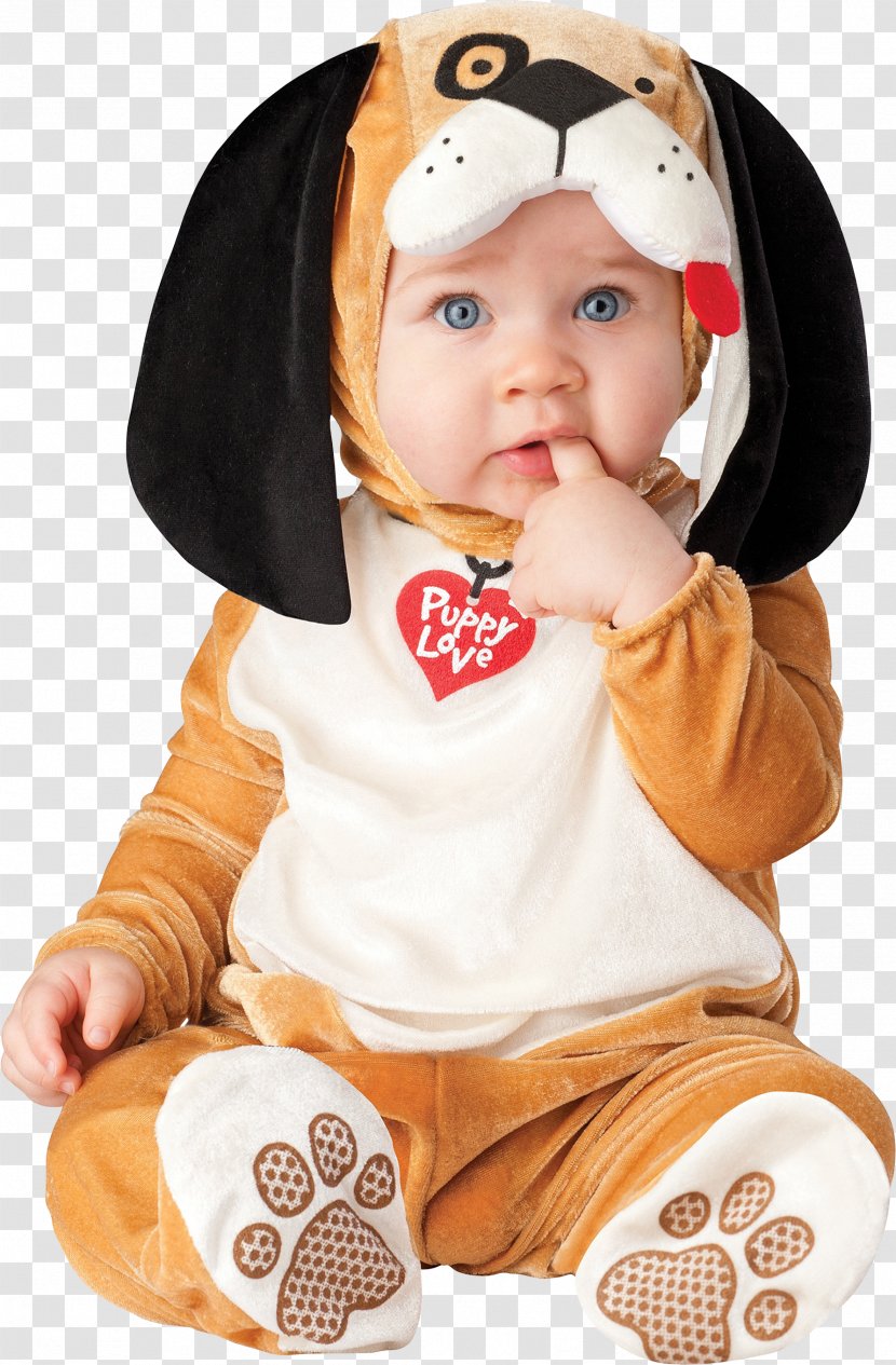 Dog Puppy Halloween Costume InCharacter - Baby - Banner Transparent PNG