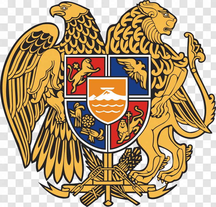 United Armenia Kingdom Of Coat Arms - Usa Gerb Transparent PNG