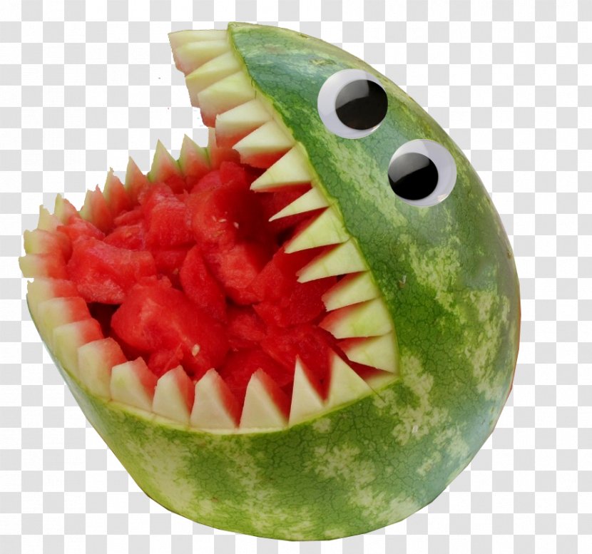Watermelon Fruit Eating Food Carving Transparent PNG