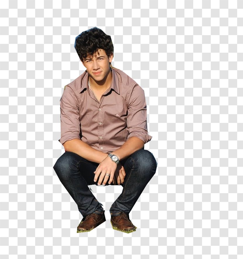 Kevin Jonas Shane Gray Sitting - Nick Transparent PNG