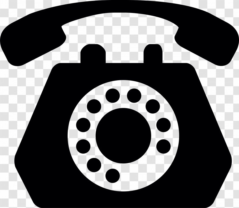 Telephone Call - Black And White - Phone Transparent PNG