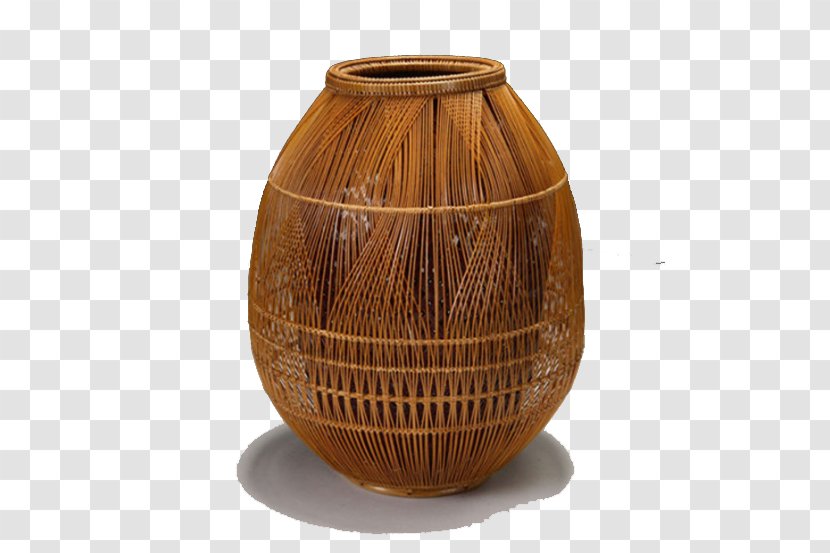 Japan Basket Weaving Bamboo - Vase - Craft Transparent PNG
