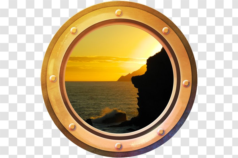 Wall Decal Porthole Window Meatless Meals Transparent PNG