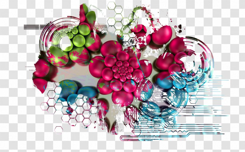 Grape Floral Design Desktop Wallpaper Computer - Flora Transparent PNG