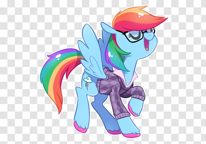 Rainbow Dash Pony Pinkie Pie Applejack Rarity - Adorkable Transparent PNG