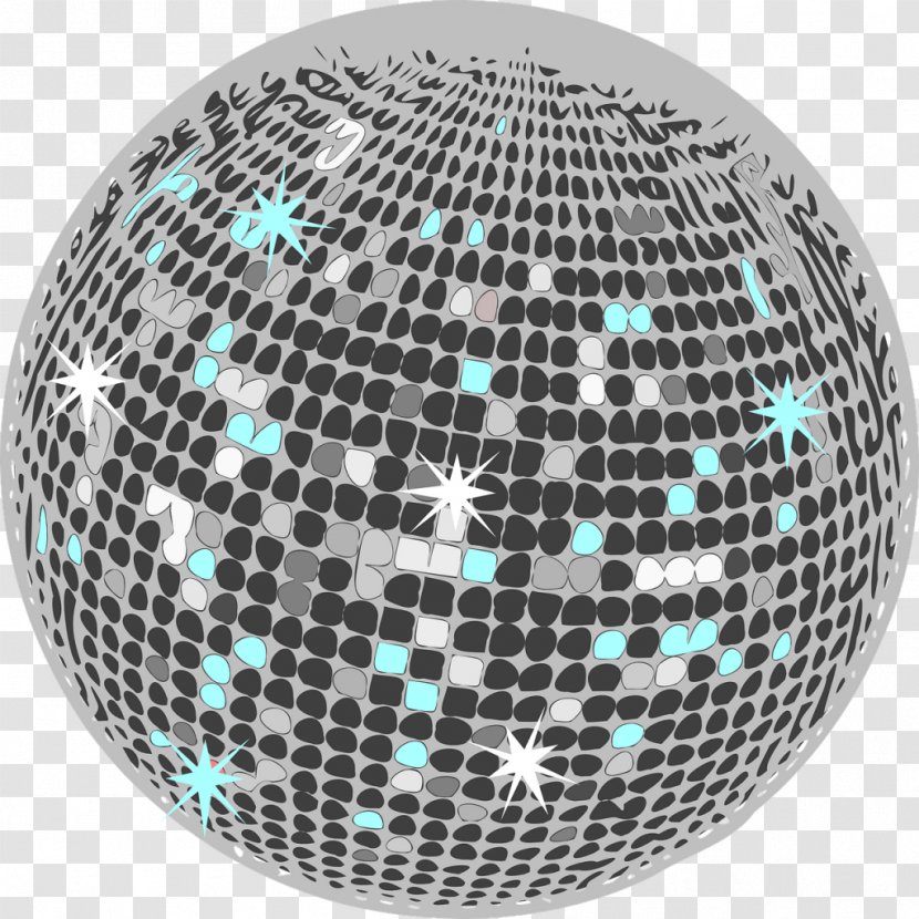 Disco Ball Clip Art - Turquoise Transparent PNG
