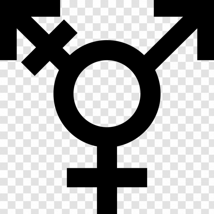 Gender Symbol Transgender LGBT Symbols - Text Transparent PNG