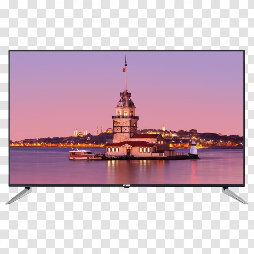 4K Resolution Ultra-high-definition Television LED-backlit LCD Smart TV - Ledbacklit Lcd - Vestel Transparent PNG
