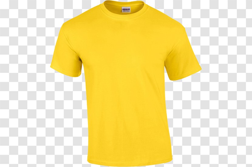 Long-sleeved T-shirt Gildan Activewear Clothing - Neck - Kaos Polos Transparent PNG