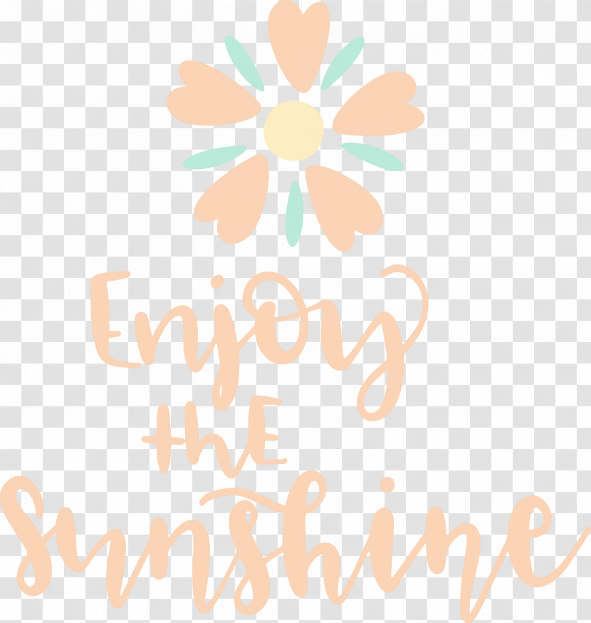 Sunshine Enjoy The Sunshine Transparent PNG