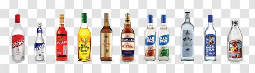 Liqueur Ginebra San Miguel Philippines Vodka - Wine Bottle Transparent PNG