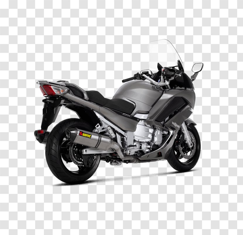 Exhaust System Akrapovič Muffler Motorcycle Yamaha FJR1300 - Hardware Transparent PNG