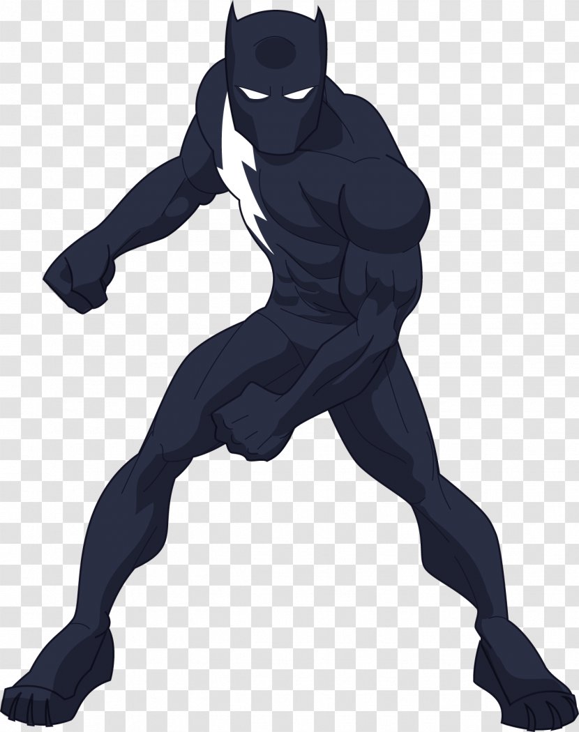 Superhero Character Silhouette Supervillain - Hero Transparent PNG