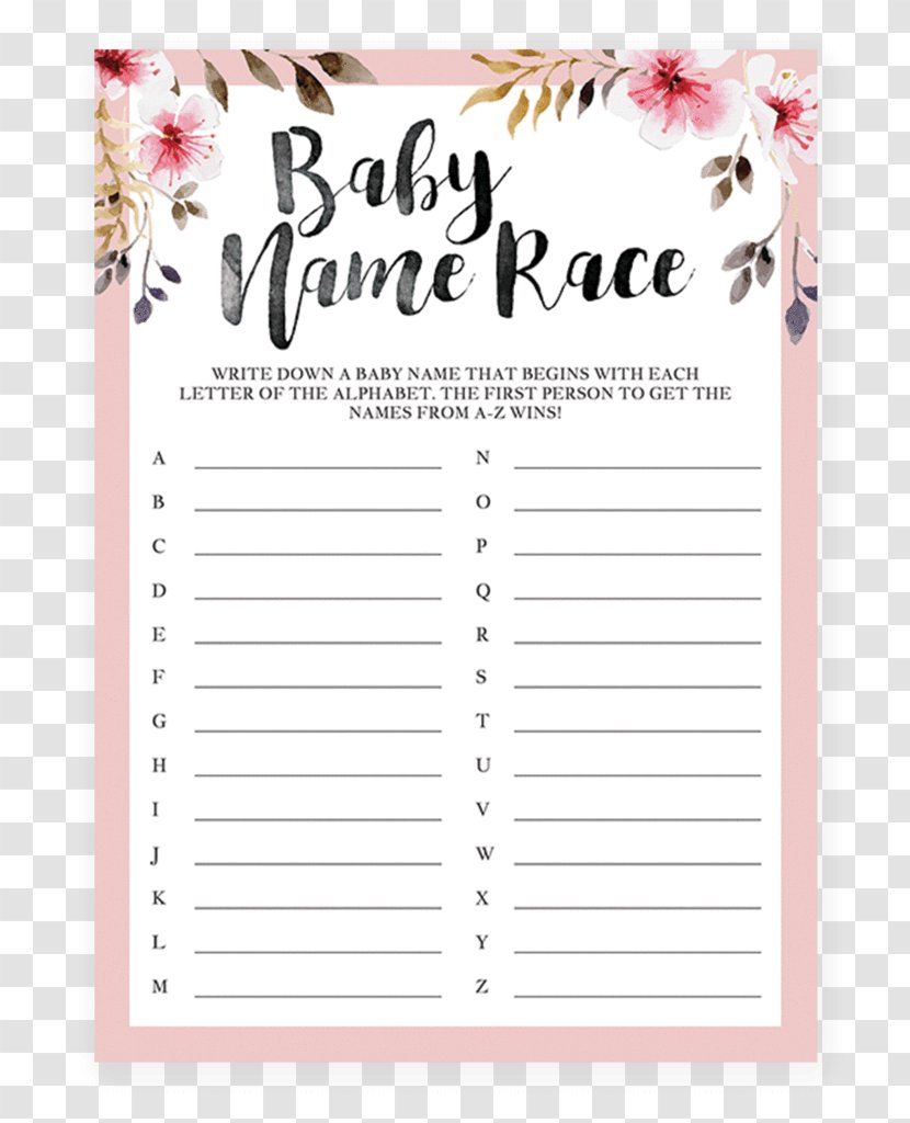 Game Baby Shower Name That Animal Infant Nursery Transparent PNG