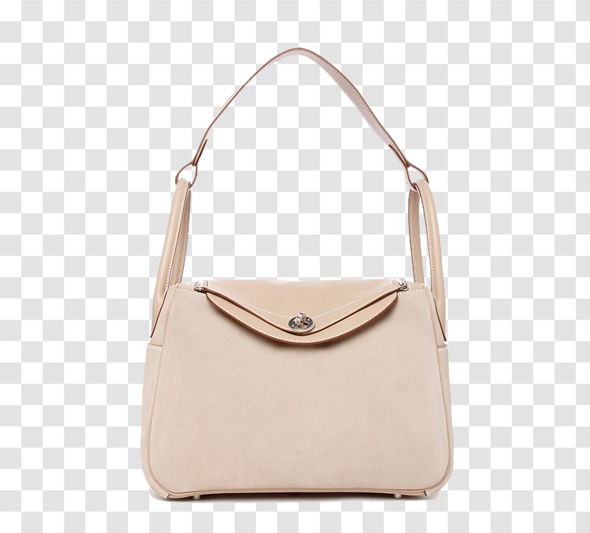 Hobo Bag Hermxe8s Leather - Louis Vuitton - HERMES (Hermes) Beige Shoulder Transparent PNG