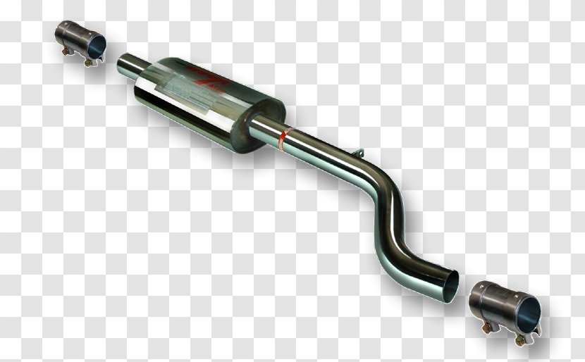 Renault Clio Sport III RS Exhaust System - Catalytic Converter Transparent PNG