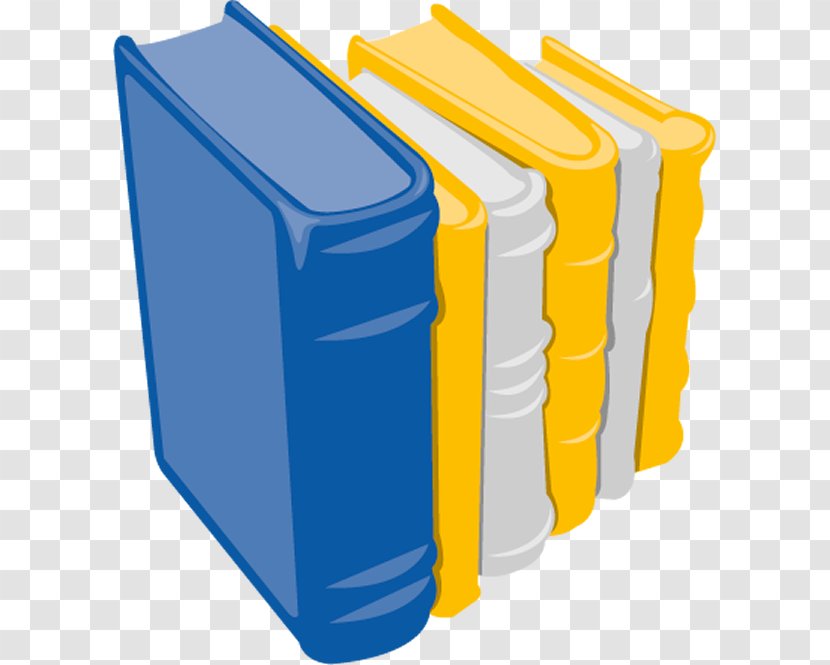 Library Books Clipart. - Cylinder - Book Transparent PNG