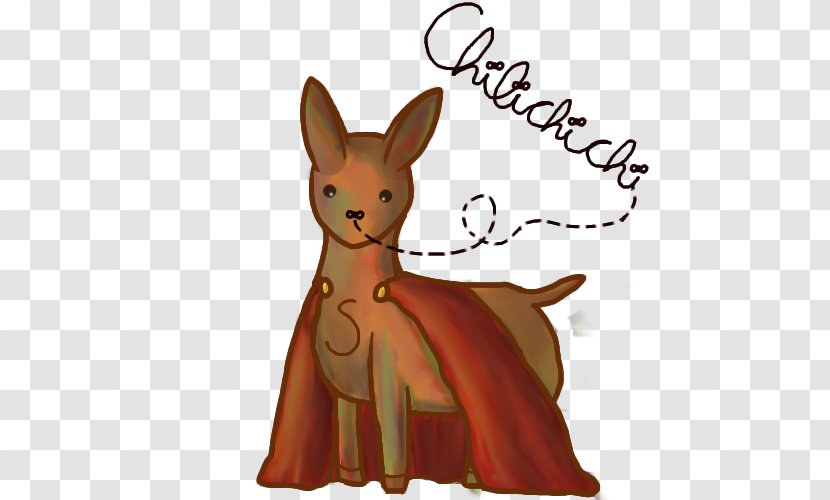 Dog Macropodidae Deer Cartoon - Carnivoran Transparent PNG