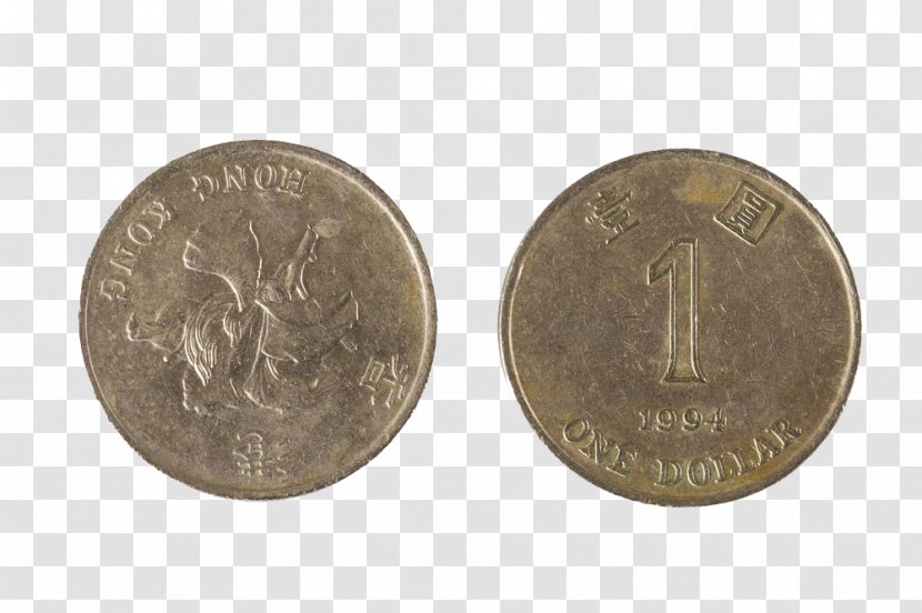 Coins Of The Hong Kong Dollar - 1 Dollars Transparent PNG