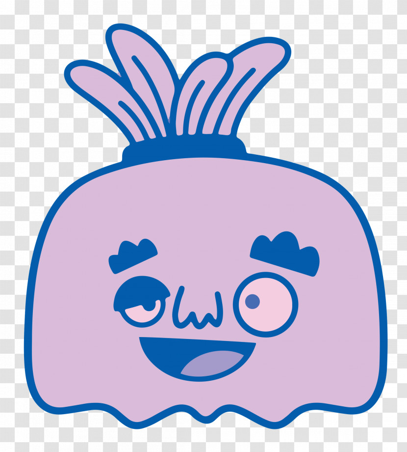 Monster Head Halloween Transparent PNG