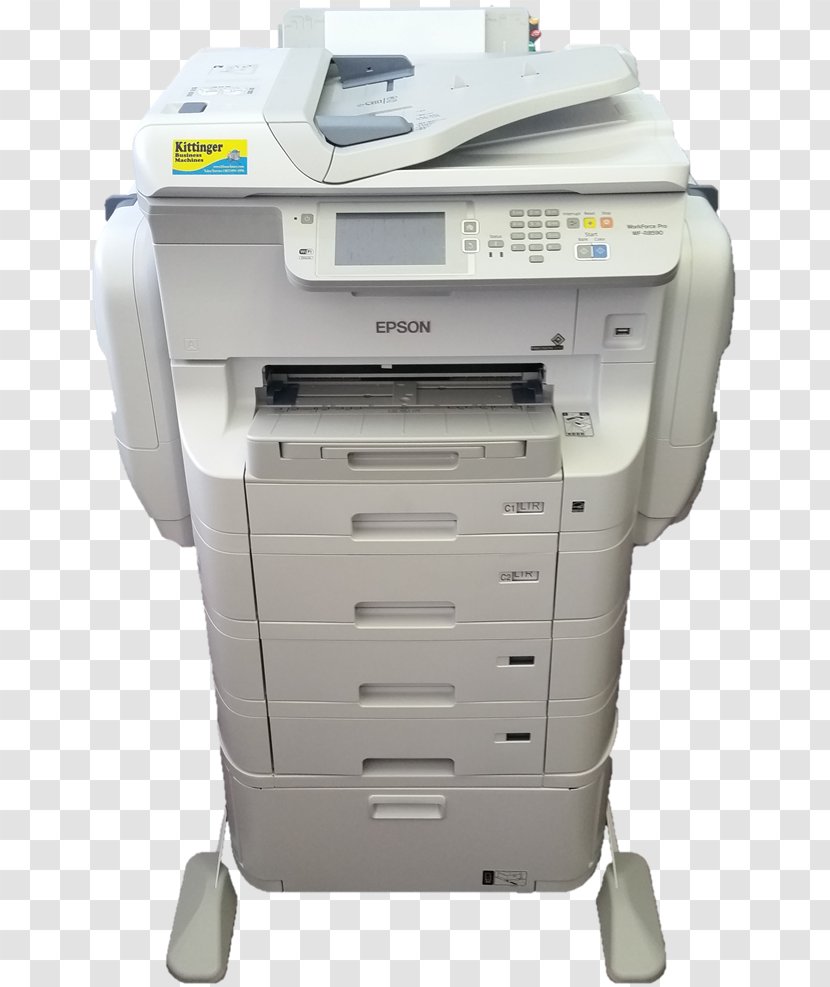 Laser Printing Inkjet Printer Photocopier - Office Supplies Transparent PNG