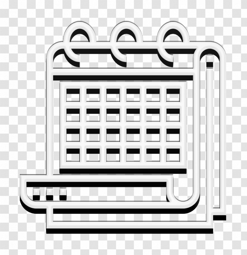 Hotel Services Icon Calendar Icon Transparent PNG